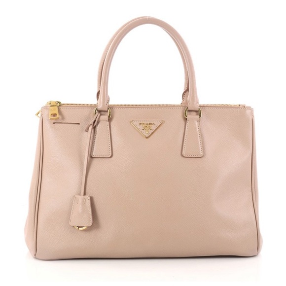 prada dual leather bag